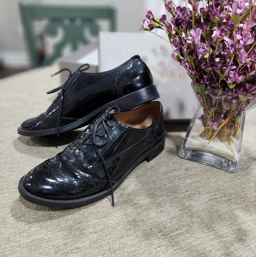 Franco Sarto Women's Patent Oxfords